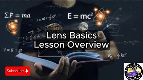 Lens Basics - Lesson Overview Key Concepts Discussion Study Tool - Audio