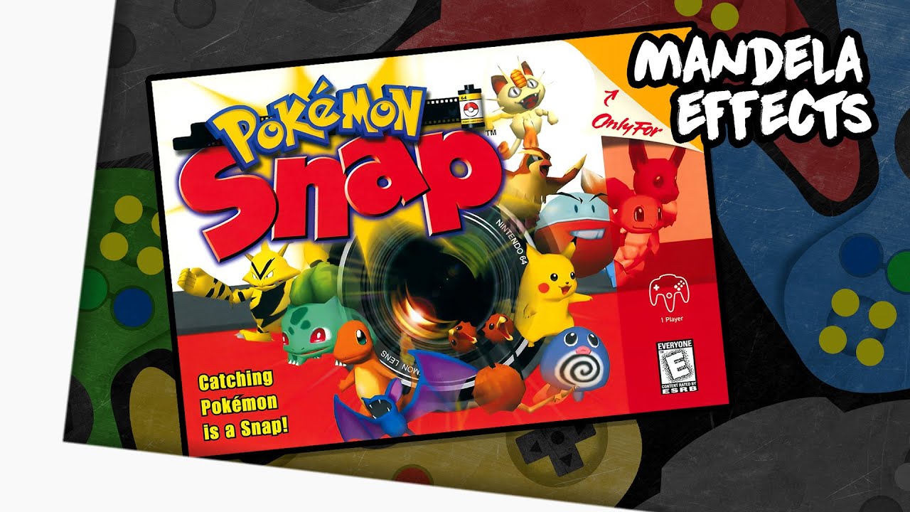 Эффект Манделы из Pokemon Snap