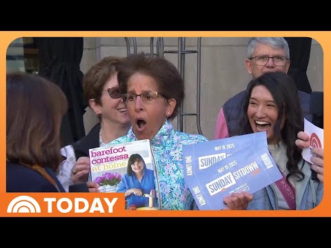 Ina Garten, Willie Geist Give Fan Free Sunday Sitdown Live Tickets