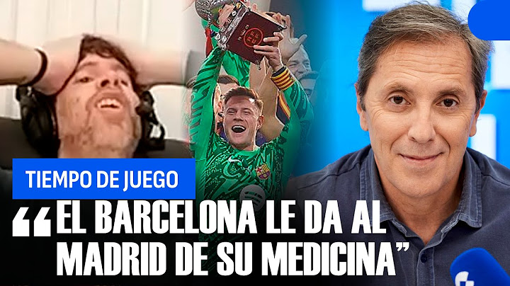 El FC Barcelona es el campeón de la Supercopa de España: "Qué clase..." | Tiempo de Juego COPE