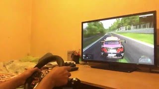 Hurricane Steering Wheel - Nurburgring Project Cars - BMW M3 GT