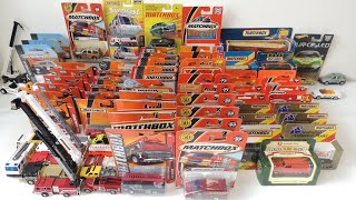 MBX fire engine galore from Tyrone @buildingtheultimatematchboxcarcollection + Andrew Jaremko box