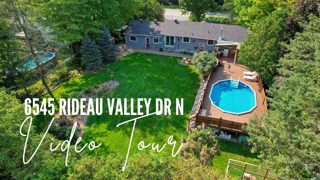 SOLD 6545 Rideau Valley Dr N, Manotick YouTube
