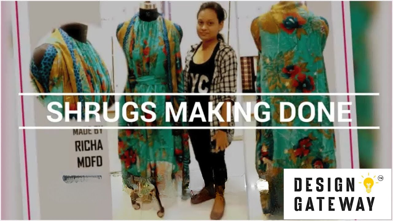 Shrugs Designed by Students of Fashion & Interior Design Institute