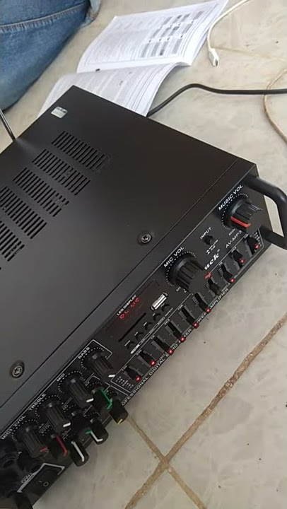 tes suara amplifer sunbuck 2000W