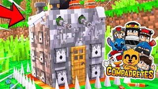 #COMPADRETES: LA BASE MAS SEGURA DE MINECRAFT! π«π± SERIE DE MODS EN MINECRAFT #CoMPaS Episodio 11