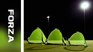 Introducing Forza Flash Pop-Up Football Goals Net World Sports