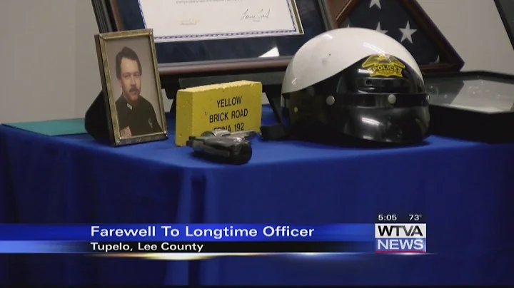 Retirement ceremony for interim Tupelo Police Chie...