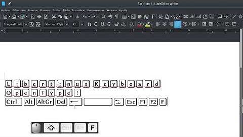 LibertinusKeyboard + OpenType + LibreOffice Writer
