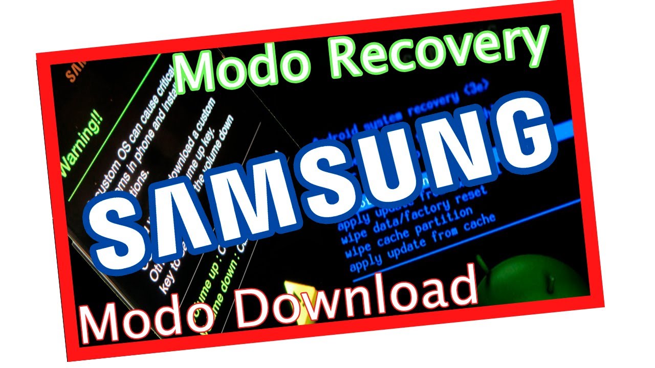Como entrar en modo recovery y modo download samsung j1, j2, j3, j5,j7