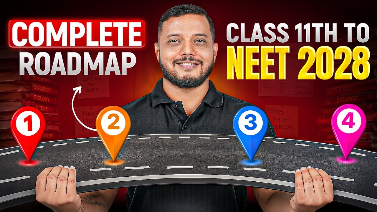 NEET 2028 Complete Roadmap from Class 11th🔥 || Arjuna NEET - YouTube
