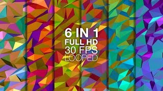 Colorful Polygonal Backgrounds