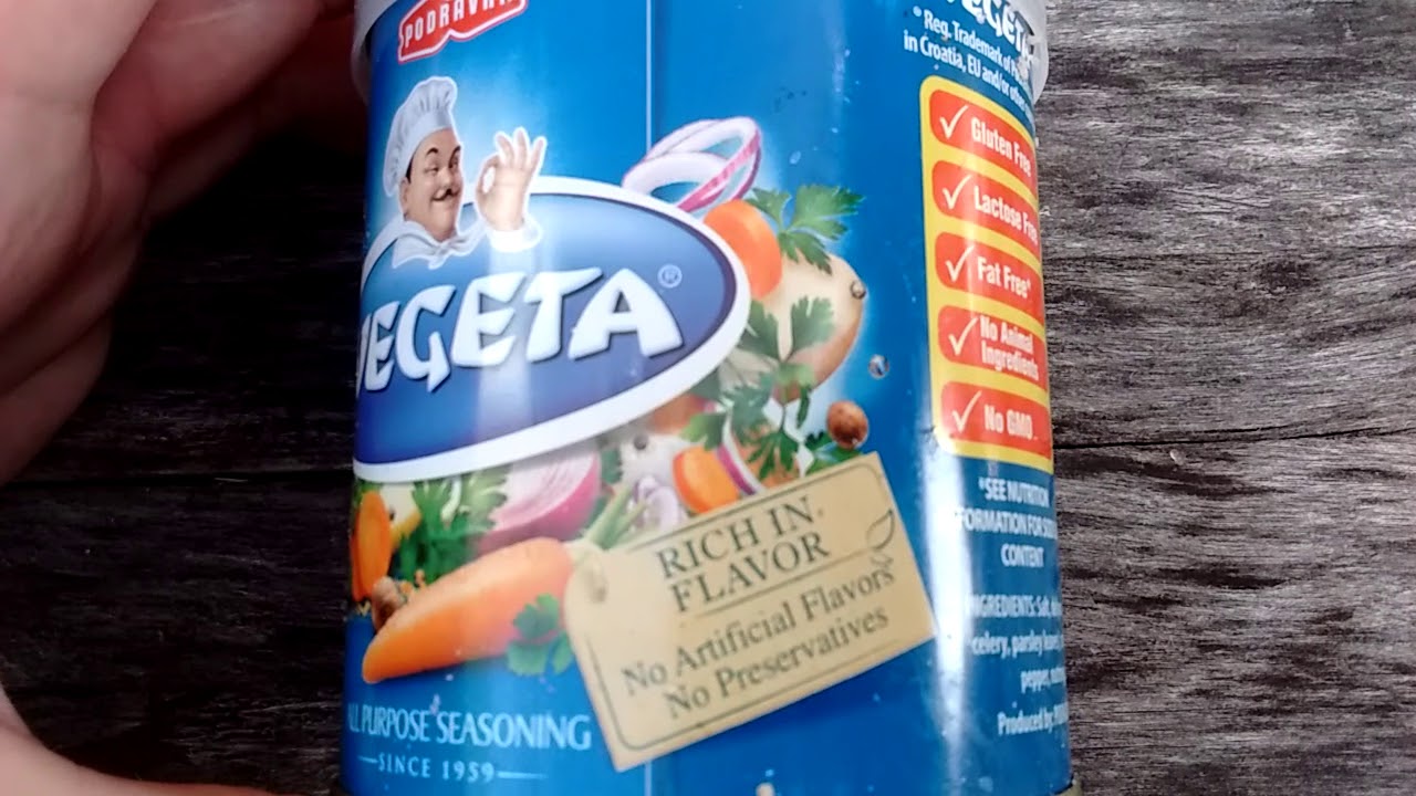 All purpose seasoning, Vegeta - Podravka - YouTube