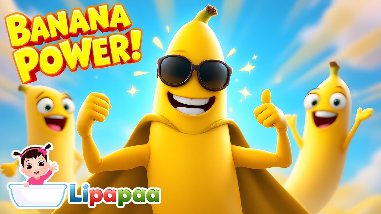 🍌 Banana song | Healthy Eating Dance & Fun Banana Song for Kids ...