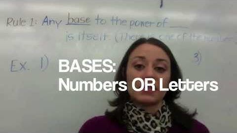 Exponent Rules Part 2