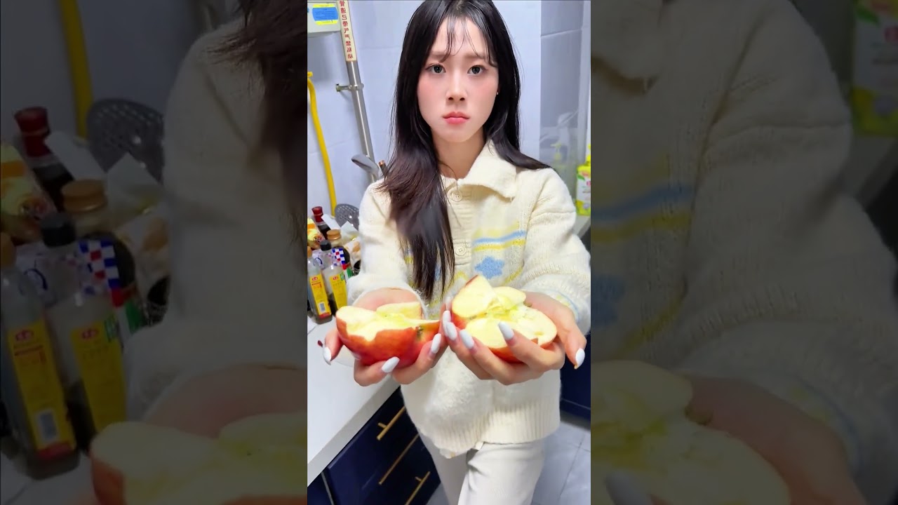 Este Truco de Manzana te Dejará sin Palabras 🍎 #skillcheck #viral