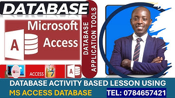 MS Access Database Activity 4 forms Query Reports