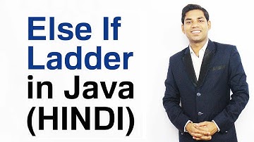 Else If Ladder in Java (HINDI/URDU)