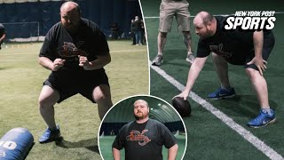Inside The INTENSE New York Dragons Football Tryouts!