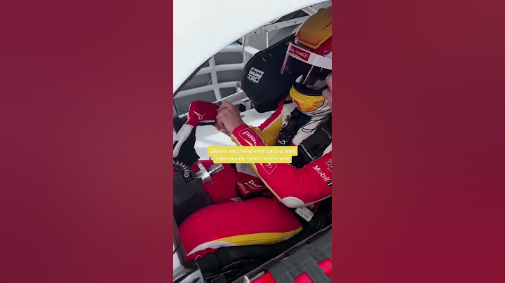 Here is how a #NASCAR driver gears up for a race #racing