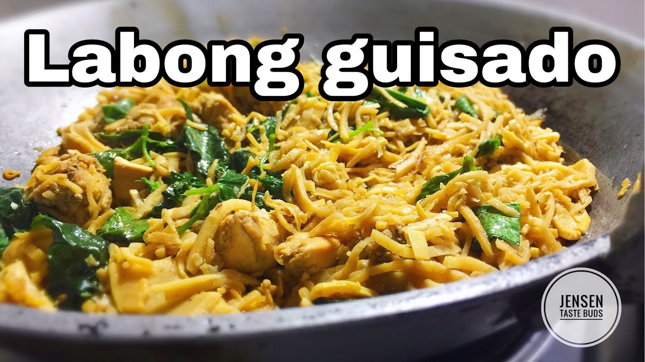 Labong guisado | Labong recipe | filipino food | jensen taste buds