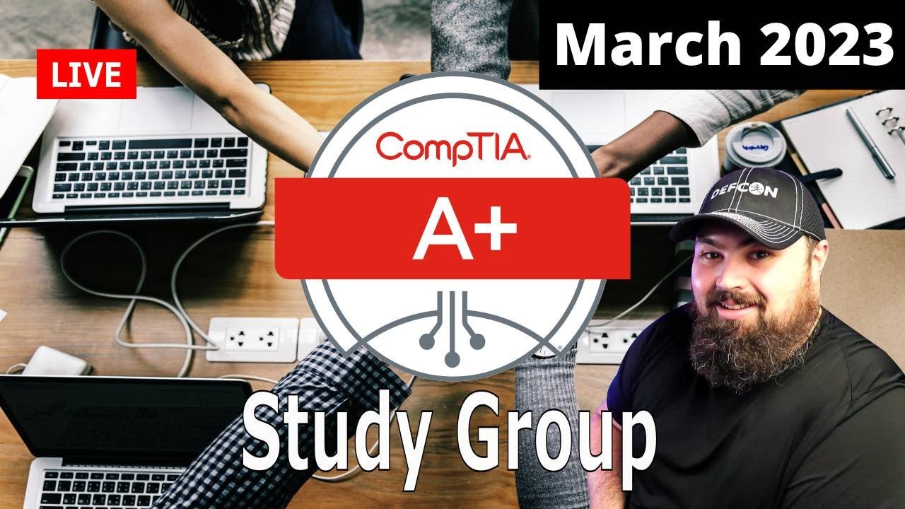 CompTIA A+ 220-1100 Study Group and Quiz - March 2023 - YouTube