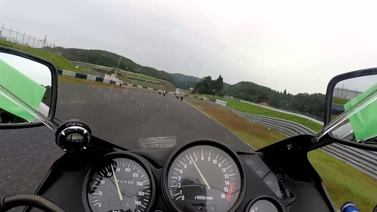 【カワサキ】岡山国際サーキット走行2015【ZZR400】