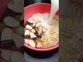 Basic Overnight Oats / No Cooked Rolled Oats Recipe/ Healthy Breakfast Recipe / Simple Oats Recipe