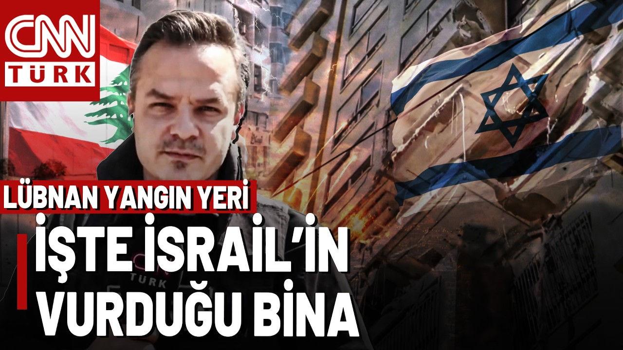 SON DAKİKA🚨CNN TÜRK İsrail'in Bombaladığı Noktada: Dron Saldırısında 4 Ölü Var!