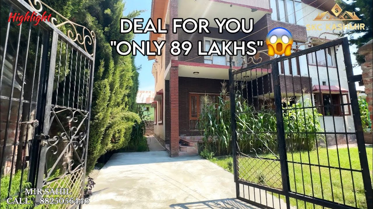 Sold house in Sanat Nagar Rawalpora Area, kashmir | SKCKASHMIR | Beautiful House