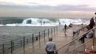 Dee Why Point Massive Waves - Sydney Australia - 2 May 2011