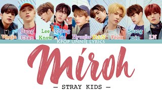 Stray Kids - Miroh (Color Coded Lyrics Eng/Rom/Han/가사) Resimi