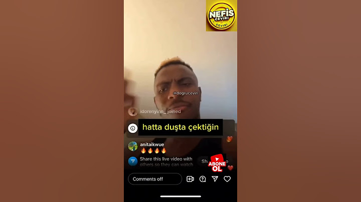 Osimhen, Wanda Nara’ya mesaj yolluyor (Türkçe altyazılı)