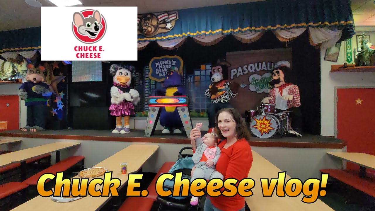 Chuck E. Cheese vlog! We took our baby to see the vintage animatronics! #socalfun #chuckecheese #fun