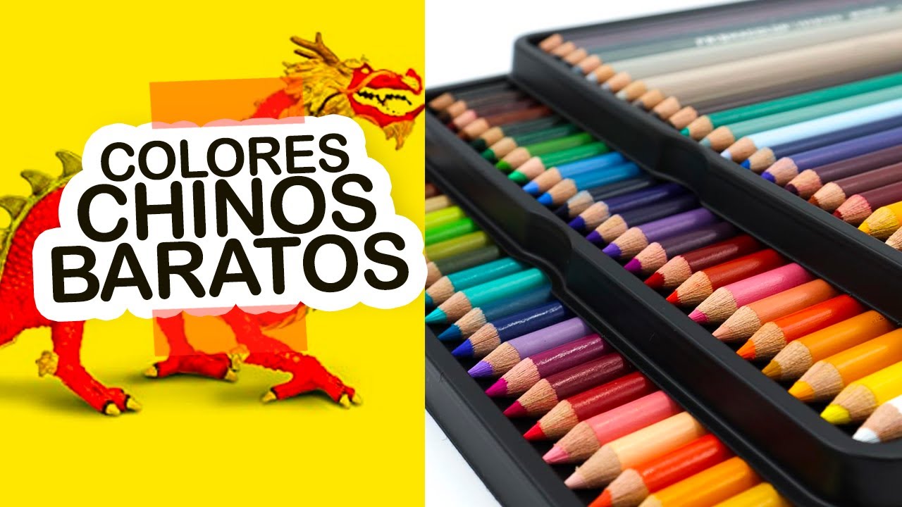 haz El cielo playa Lápices de colores CHINOS BARATOS que se parecen a los Prismacolor Premier  - YouTube