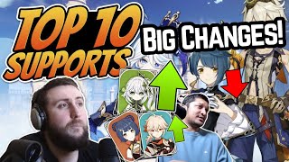 Do I Agree With Zajefs Top 10 Supports Of All Time