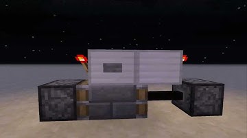 Minecraft Redstone: Compact T-Flip Flop [1x3x4]