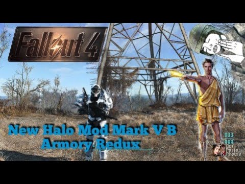 *Fallout 4 New Halo Mod Mark V B Armory Redux