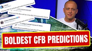 Josh Pate On BOLDEST College Football 2024 Predictions (Late Kick Cut)