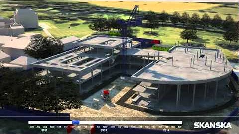 Academic Building Construction Animation