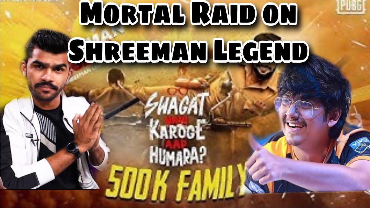 MortaL Raid Shreeman legend | MortaL | Shreeman legend Comedy | MortaL, Shreeman Live Stream