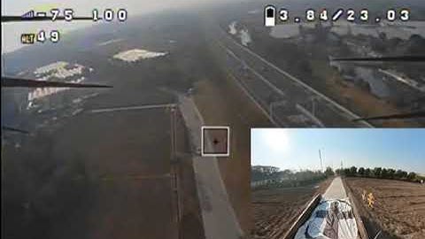 AI Combat Drone - Autonomous Target Tracking Test | 10" Platform.