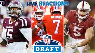 NFL DRAFT 2017 LIVE REACTIONS DAY THREE ROUNDS 4-7
