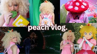 I went to Super Nintendo World! ★ Princess Peach vlog