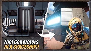 Starship Engine Room | Satisfactory Build