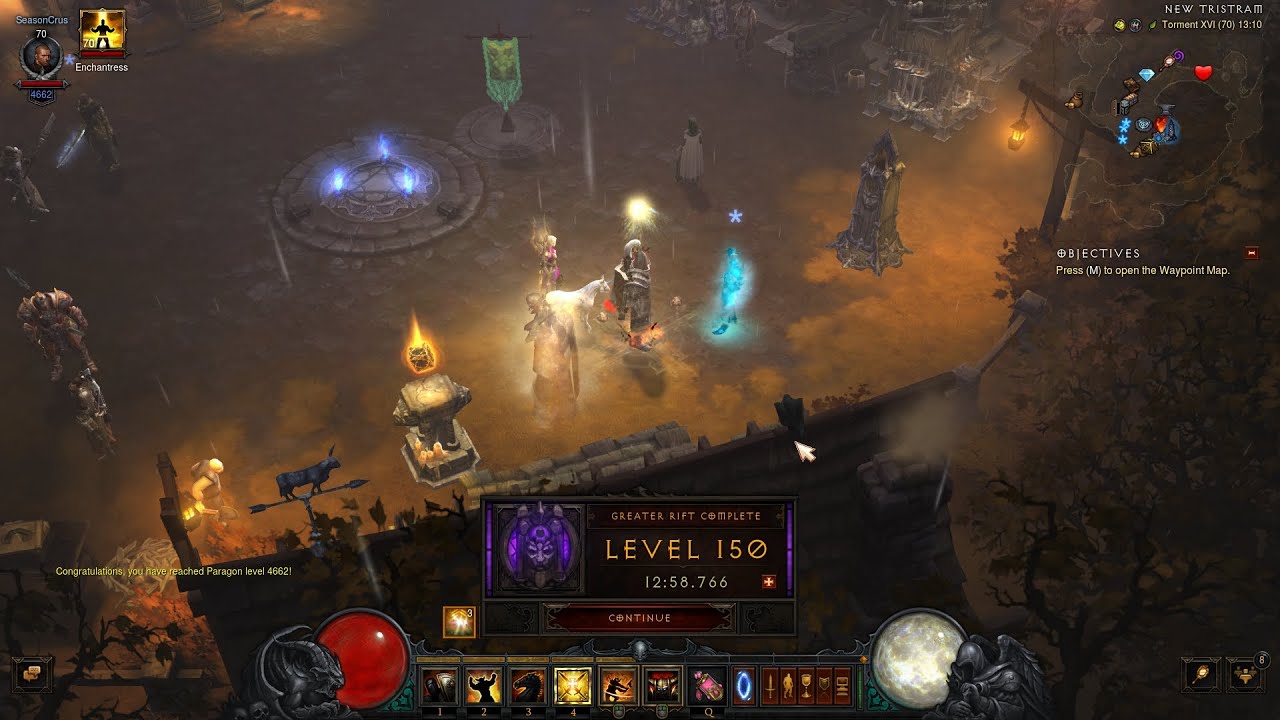 Diablo III: S36 Crusader Roland Sweep Attack - GR150