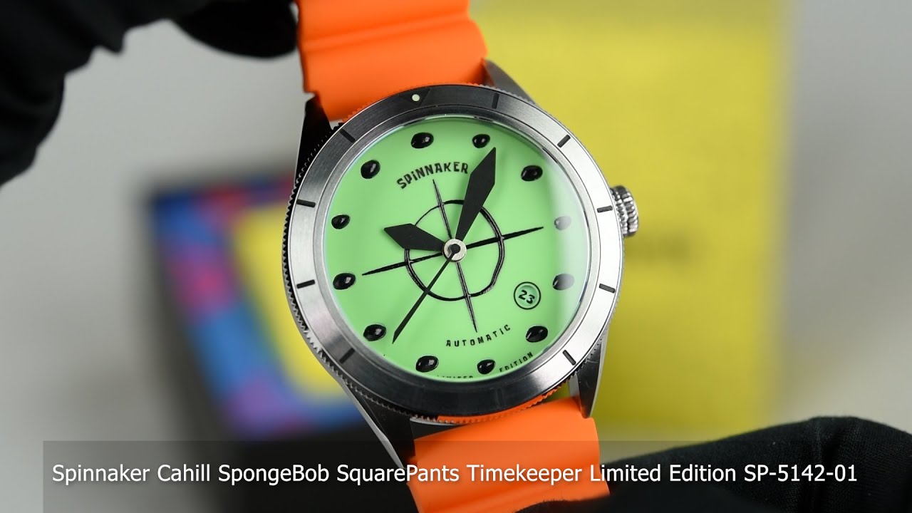 Spinnaker Cahill SpongeBob SquarePants Timekeeper Limited Edition
