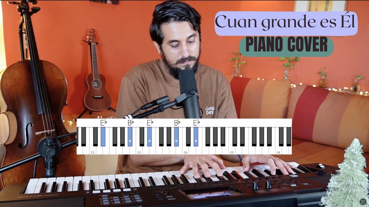 Cuan grande es Él - Piano tutorial