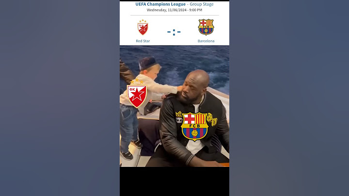 UCL 24/25 League Phase Red Star Belgrade vs FC Barcelona funny Real Madrid and Bayern Munich Meme