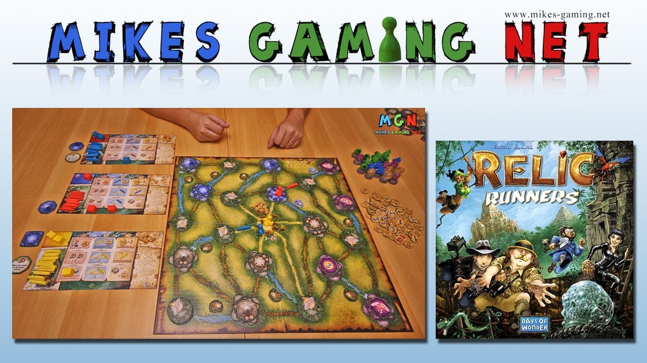 Relic Runners Board game recommendations 2025